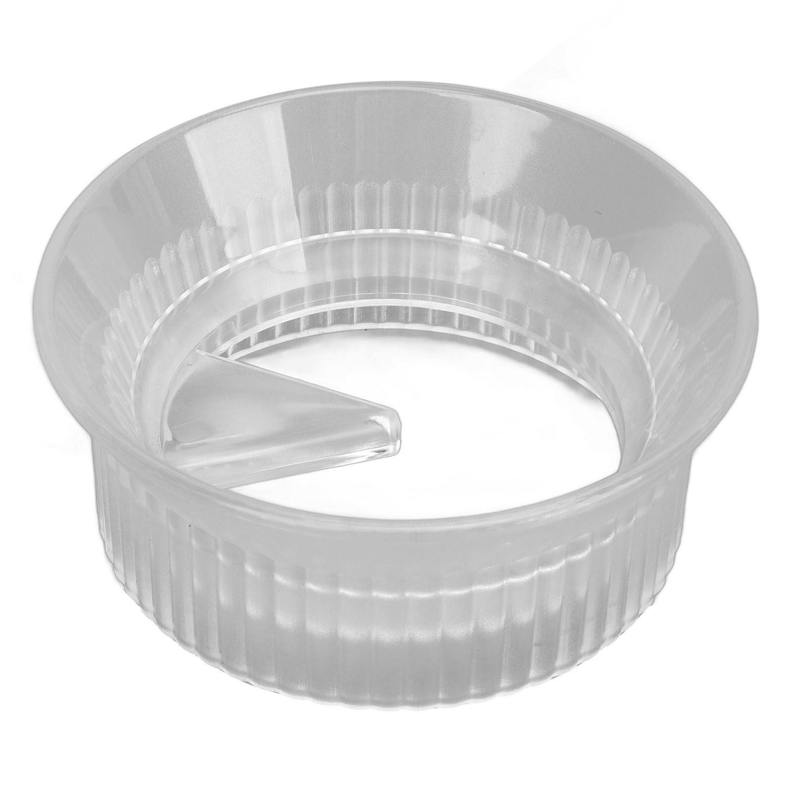 Moka Coffee Distributor Splash Proof Dosing Funnel Coffee Dosing Ring for Single And Dual Valve Moka Pot Transparent For Three 150ml