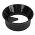 Moka Coffee Distributor Splash Proof Dosing Funnel Coffee Dosing Ring for Single And Dual Valve Moka Pot Black For Six 300ml