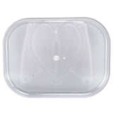 Refrigerator Turntable Organizer Transparent Rectangular Countertop Condiment Storage Rack for Household Kitchen Big Size