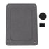 Fast Drying Sink Tray Anti Slip Water Absorption Diatomaceous Earth Sink Caddy Organizer Sponge Holder Stand for Bathroom Kitchen Dining Room Grey