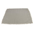 Rectangle Tablecloth Polyester Fiber Decorative Table Cover with Tassel Lace for Home Restaurant Hotel Beige Gray 140x180cm/55.1x70.9in