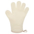 Thickened Silicone Anti Scalding Oven Glove Heat Resistant Silicone Cooking Glove for Microwave Oven Toaster Ivory White