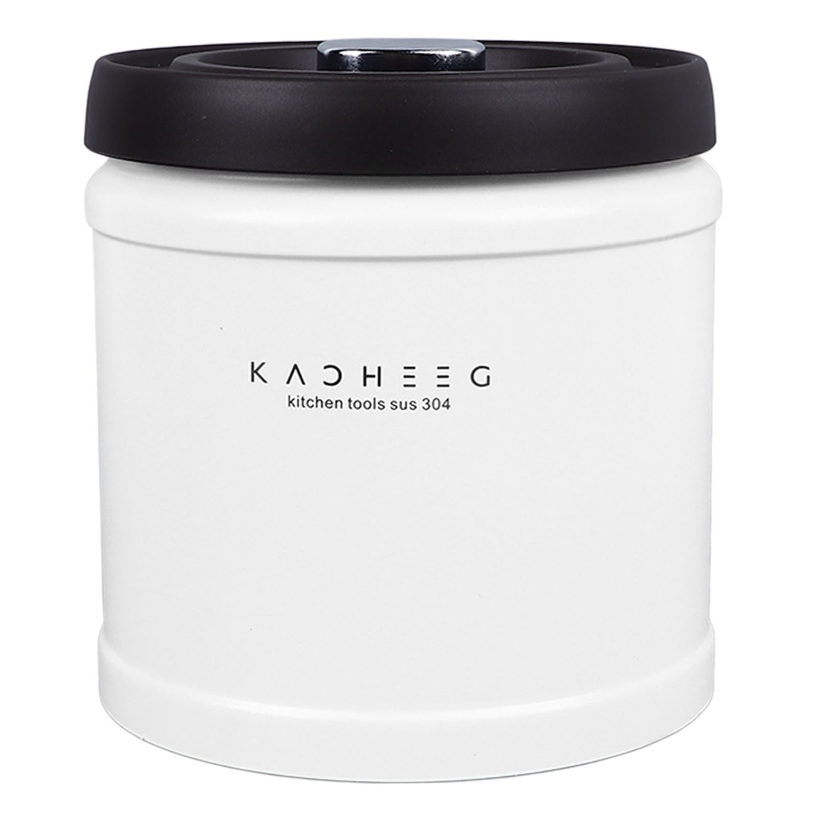 Tea Coffee Canister Stainless Steel Airtight Coffee Container for Grounds Coffee Beans Flour Cereal Sugar 1600ml Capacity