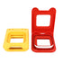 2 Pcs Red and Yellow Square Sandwich Cutter Stainless Steels Sandwich Cutters Set Sandwich Cutting Mold