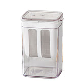 Yogurt Strainer with Extra Fine Mesh Strainer Bag Transparent Cover Multi Functional Cheese Filter