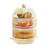 Dust Proof Food Storage Box Multi Functional Sealed Food Storage Container for Summer 3 Layers