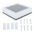 Outdoor Solar Post Light IP67 Waterproof Solar Powered Post Light for Courtyards Railings Column Fences