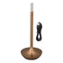 Cordless Table Lamp Innovative Candle Shape 3 Levels Brightness Dimmable Rechargeable LED Desk Lamp Gold