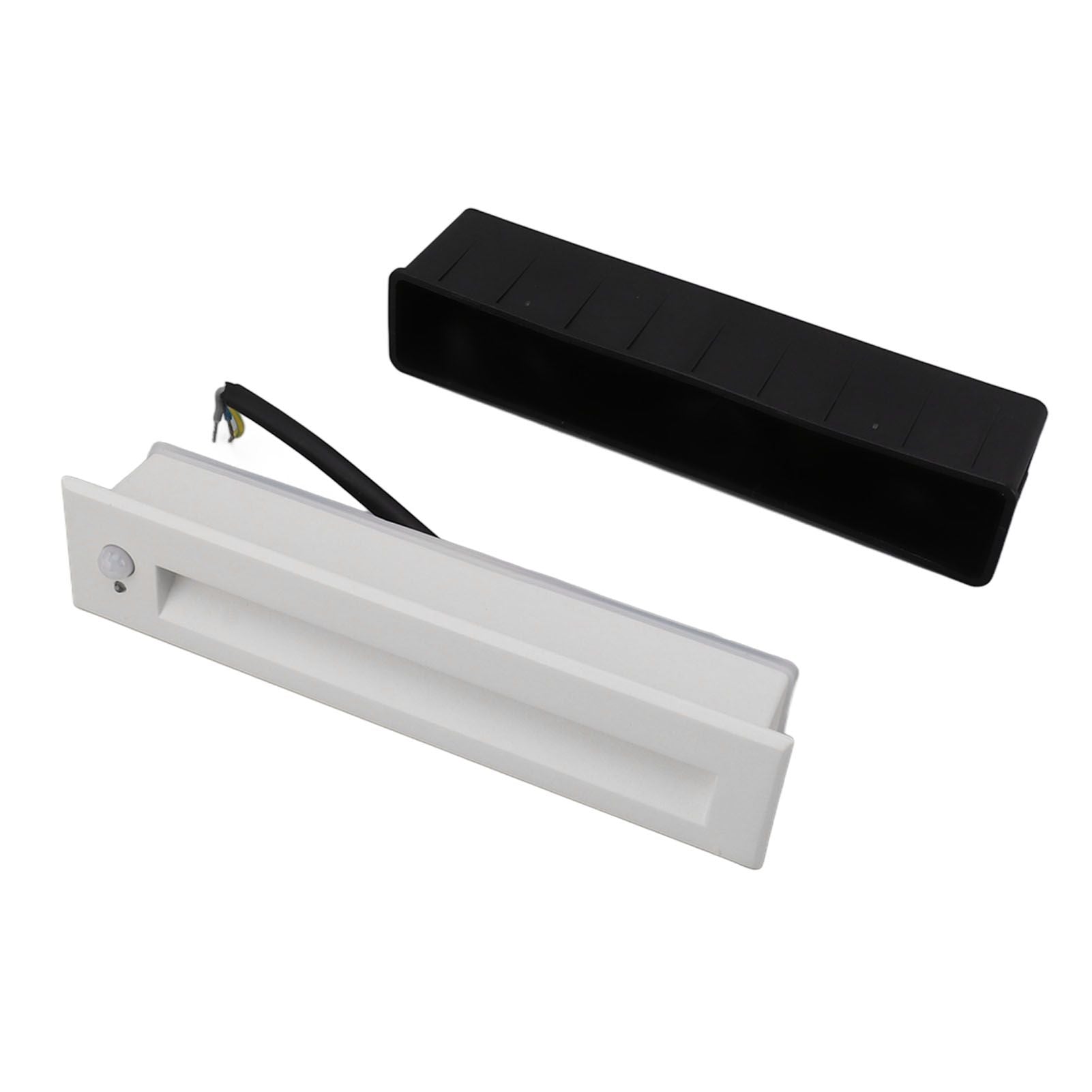 Recessed Sensing Step Light Frosted White LED Stair Light for Hallway Closet Bedroom 110‑240V