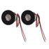 2PCS Recessed Mini LED Spotlight 15 Degrees 1 Watt 80LM Small LED Spotlight for Jewelry Showcase 12VDC