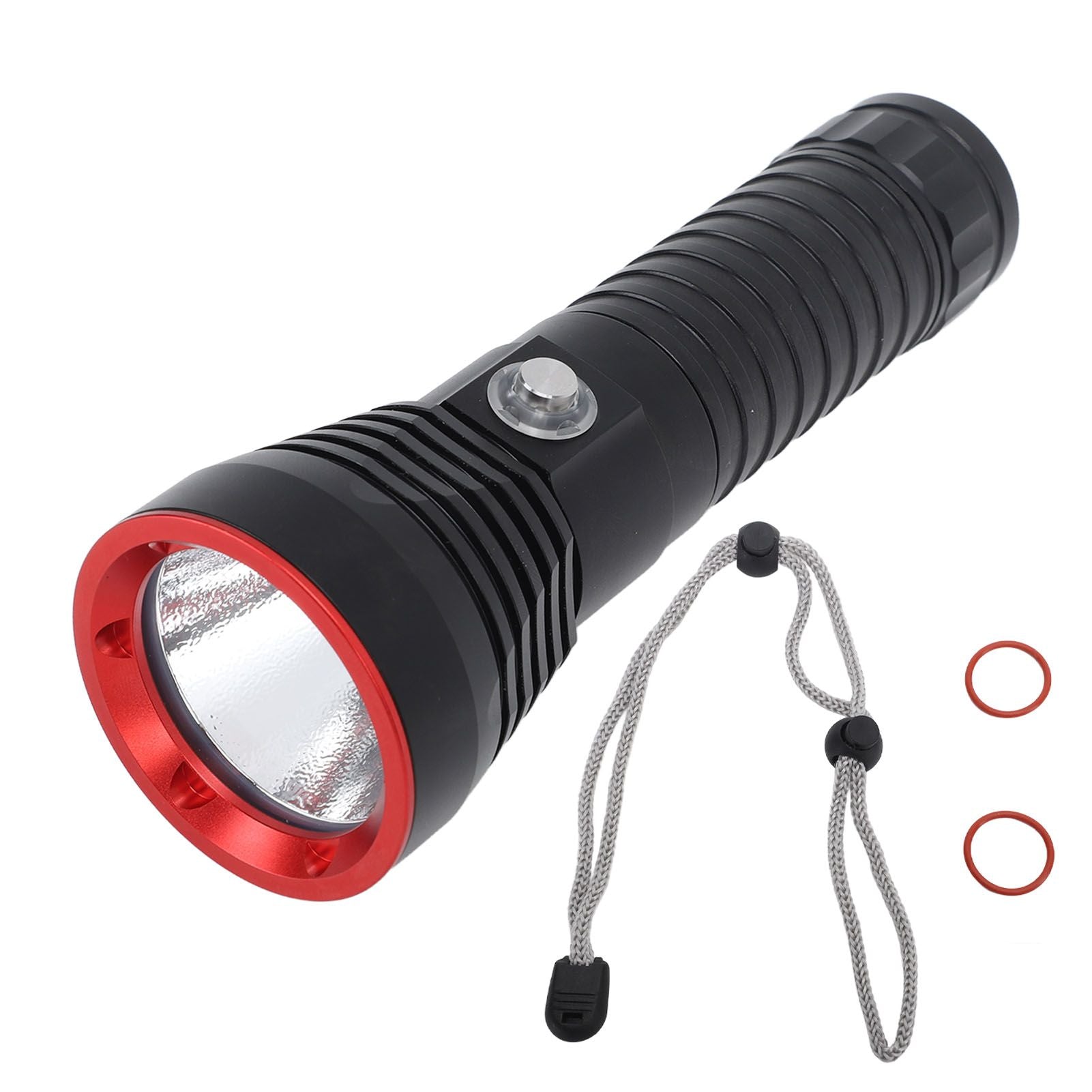 LED Dive Torch 5000k 2000LM IPX8 Waterproof Professional Underwater 100m Diving Flashlight