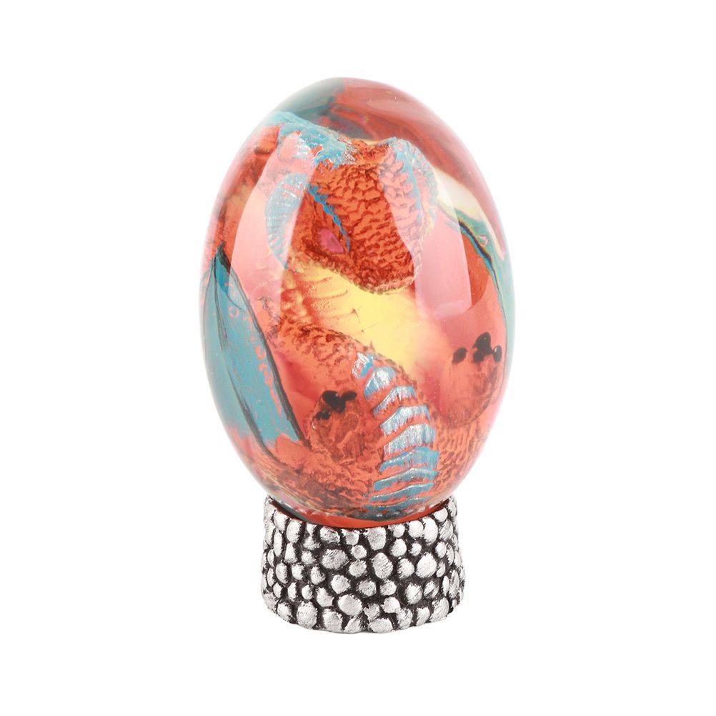 Saurs Dragon Eggs Glowing Resin Lava Saurs Egg Home Ornaments Collections and Gifts for Friends