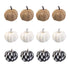 Artificial Pumpkins Harvest Fake Pumpkin Models for Fall Thanksgiving Halloween Decoration