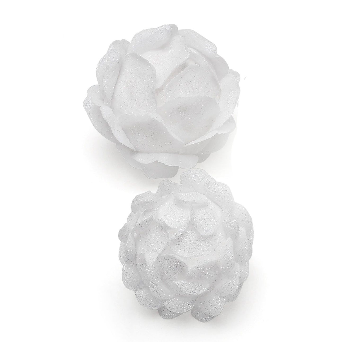 Foam Ball Snow White Christmas Ball Pendant Christmas Tree Decoration Pendant