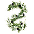 Artificial Rattan Halloween Black Decoration Interior Home Hanging Decoration Rose Rattan Artificial Money Leaf
