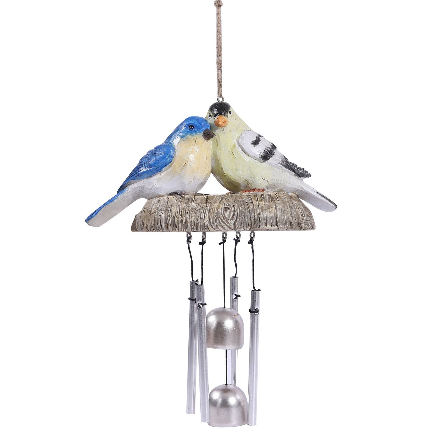Rustic Bird Wind Chimes Outdoor Hanging Wind Chime Home Patio Decoration