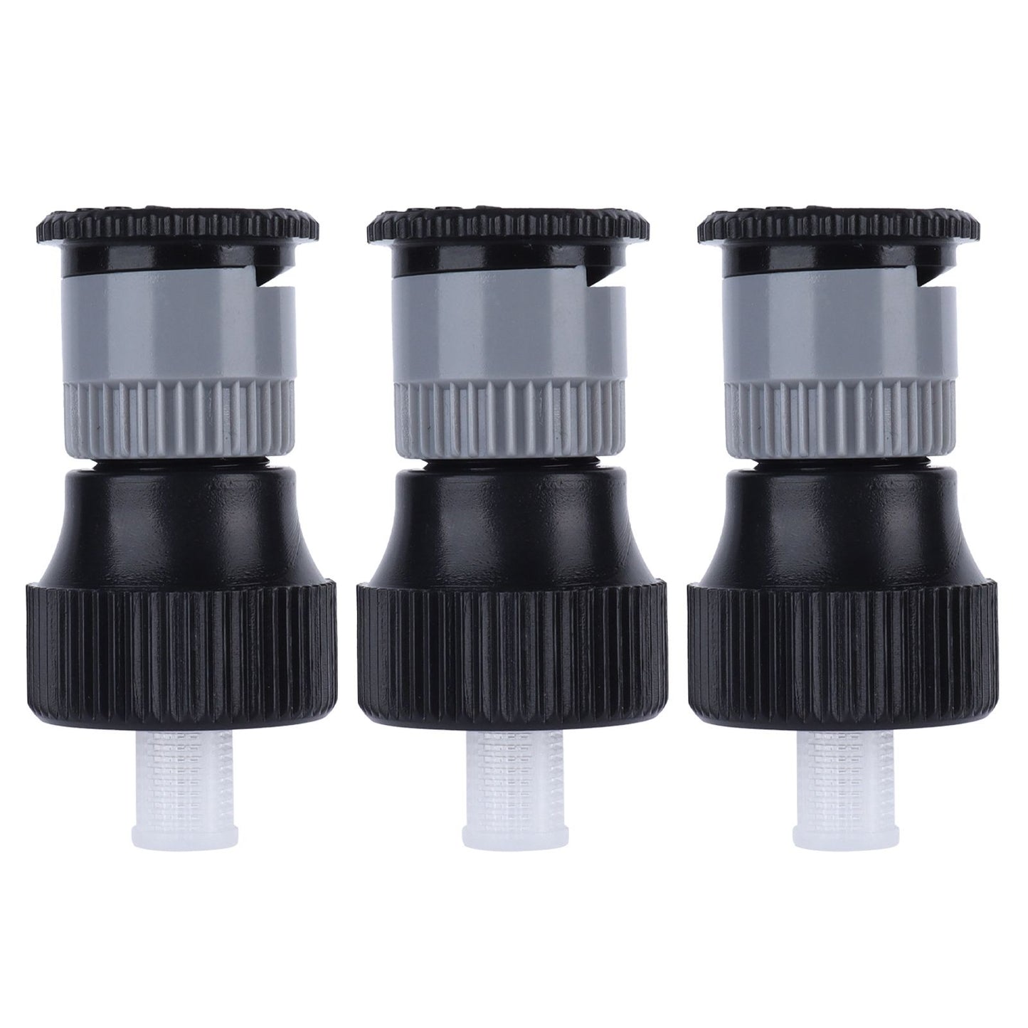 3pcs 360° Rotating Buried Spray Nozzle G1/2 Female Thread Adjustable Watering Sprinkler for Lawn Yard Garden Planter