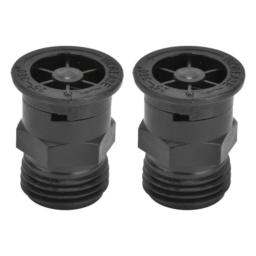 2Pcs Sprinkler Nozzle G1/2 External Thread Plastic Sprinkler Irrigation Garden Lawn Supplies