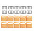 Air Filter with Filter Cotton Set Replacement Parts for STIHL TS410 TS410Z TS420 TS420Z