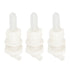 3‑Set Lamb Nipple Durable Plastic PP White Veterinary Feeding Pritchard Nipple for Pig Sheep