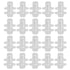 20Pcs Stainless Steel Rabbit Cage Door Hook Card Accessory Cage Hardware Breeding Equipment