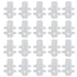 20PCS Rabbits Cage Cards Galvanized Sheet Iron Rabbits Cage Door Feeder Card Farming Equipment
