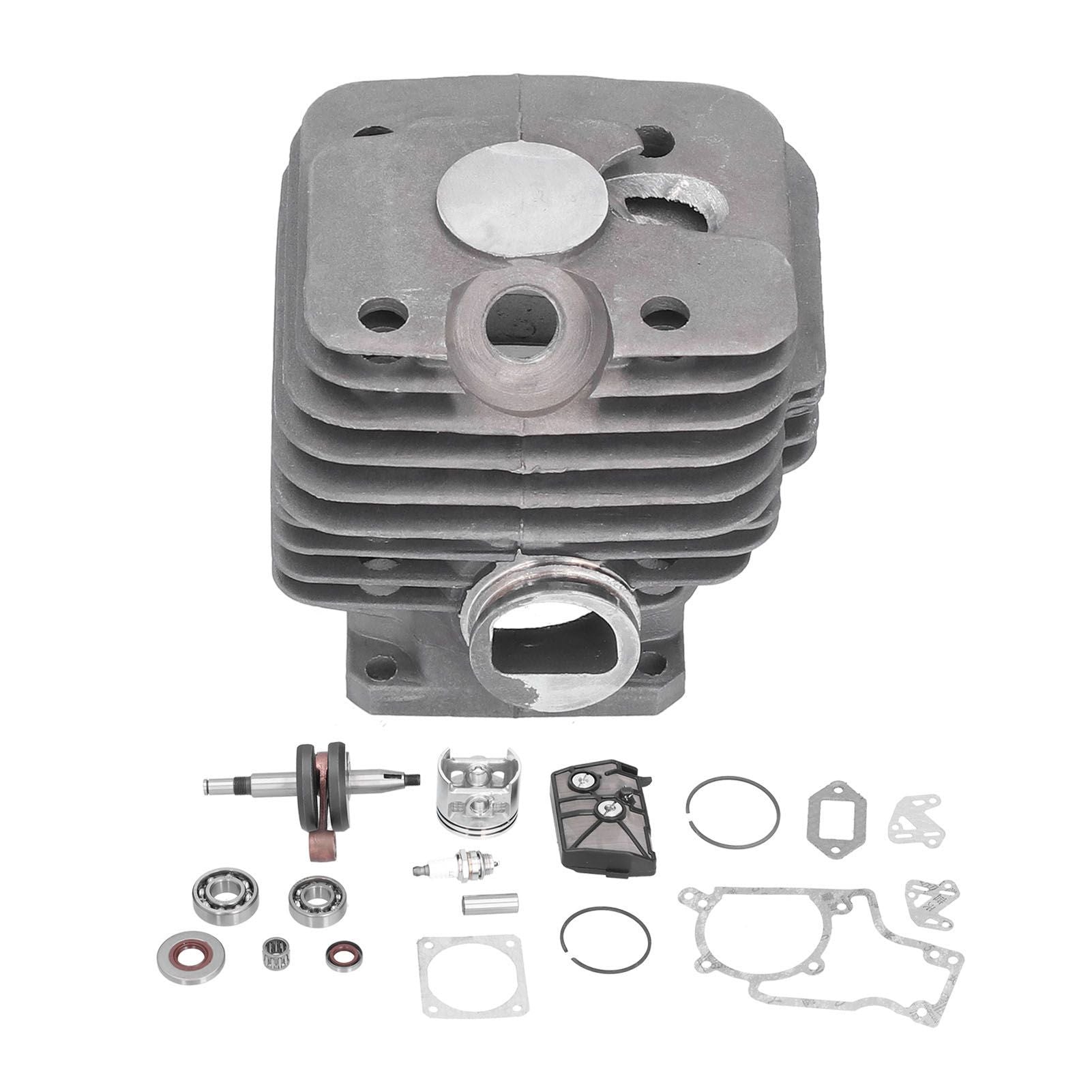 52mm Cylinder Piston Crankshaft Fuel Filter Bearing Gasket Set Parts for Stihl MS381 038 MS 381