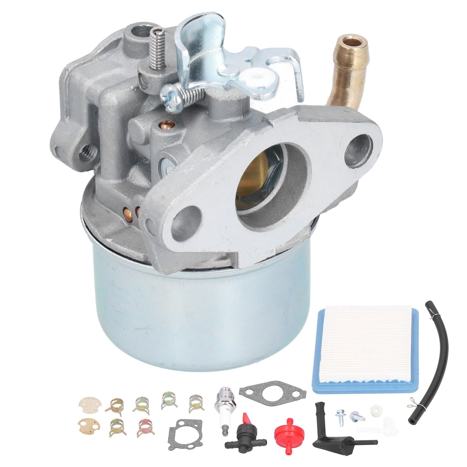 Carburetor Air Filter Fuel Line Tune Up Parts Kit for Intek 190 6HP 206 5.5hp Carb Motor 791077 696981
