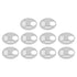 10Pcs Round Beehive Door Stainless Steel 6.8cm Rotatable Efficient High Performance Beehive Supplies