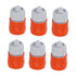 6Pcs Hose Connector Plastic Durable Anti Strong Acid Anti Rust Suction Head Pipe Adapter for Swimming Pool GardenEU Standard