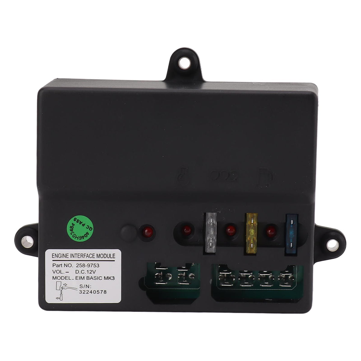 Generator Controller Multifunctional 147mm Mounting Hole Distance Engine Interface Module 258 9754 258 9753 MK3 12V