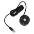 Mist Maker USB Colorful LED Lights 5V Ultra Sound Fountain Atomizer for Pond Rockery Fish Tank Sink Black