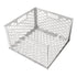 Charcoal Basket Detachable Design Portable Rugged Durable Stainless Steel Charcoal Fire Basket for Barbecue
