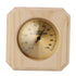 Wooden Sauna Hygrothermograph Wall Mounted Reliable High Accuracy Sauna Humidity Temperature for Indoor