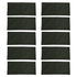 10pcs Flood Sandbags Empty Thickened 600D Polyester Bendable Drawstring Flood Control Bags for Door Garage Basement Dark Green