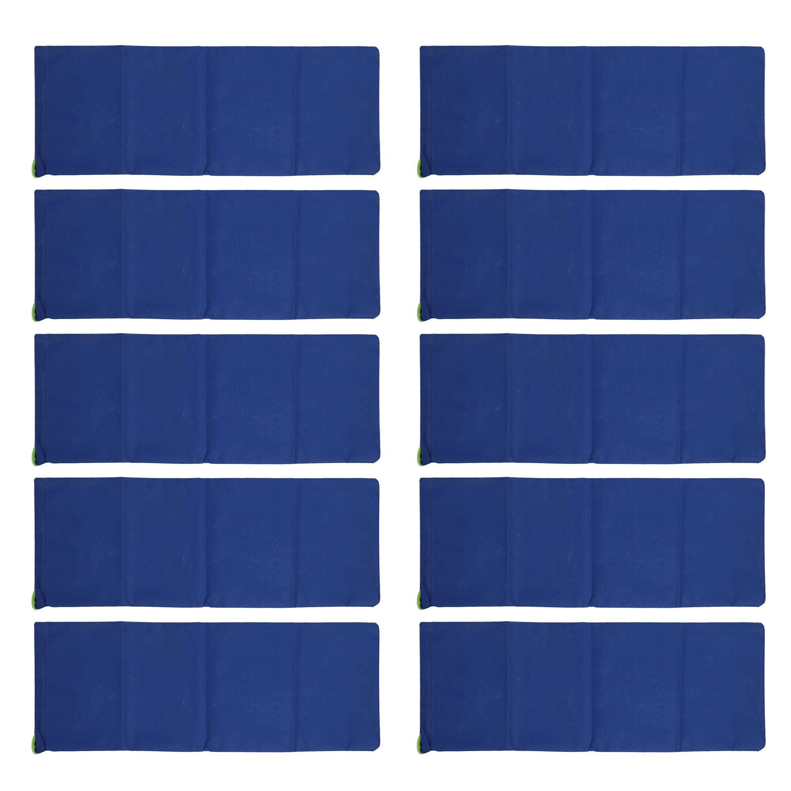 10pcs Flood Sandbags 600D Polyester Flood Prevention Bag Reusable Flood Barrier Bag for House Door Window Garage Basement Dark Blue