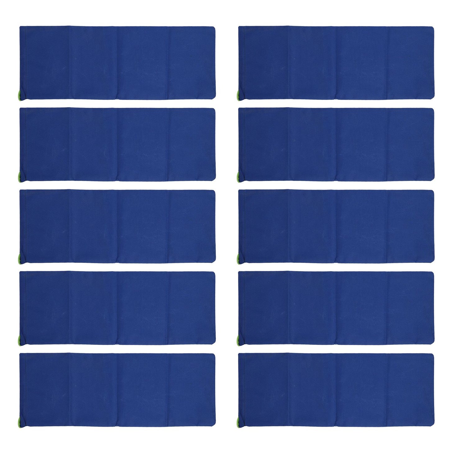 10PCS Flood Prevention Sandbags Drawstring Rain Proof Empty Flood Control Bags for House Door Garage Basement Dark Blue