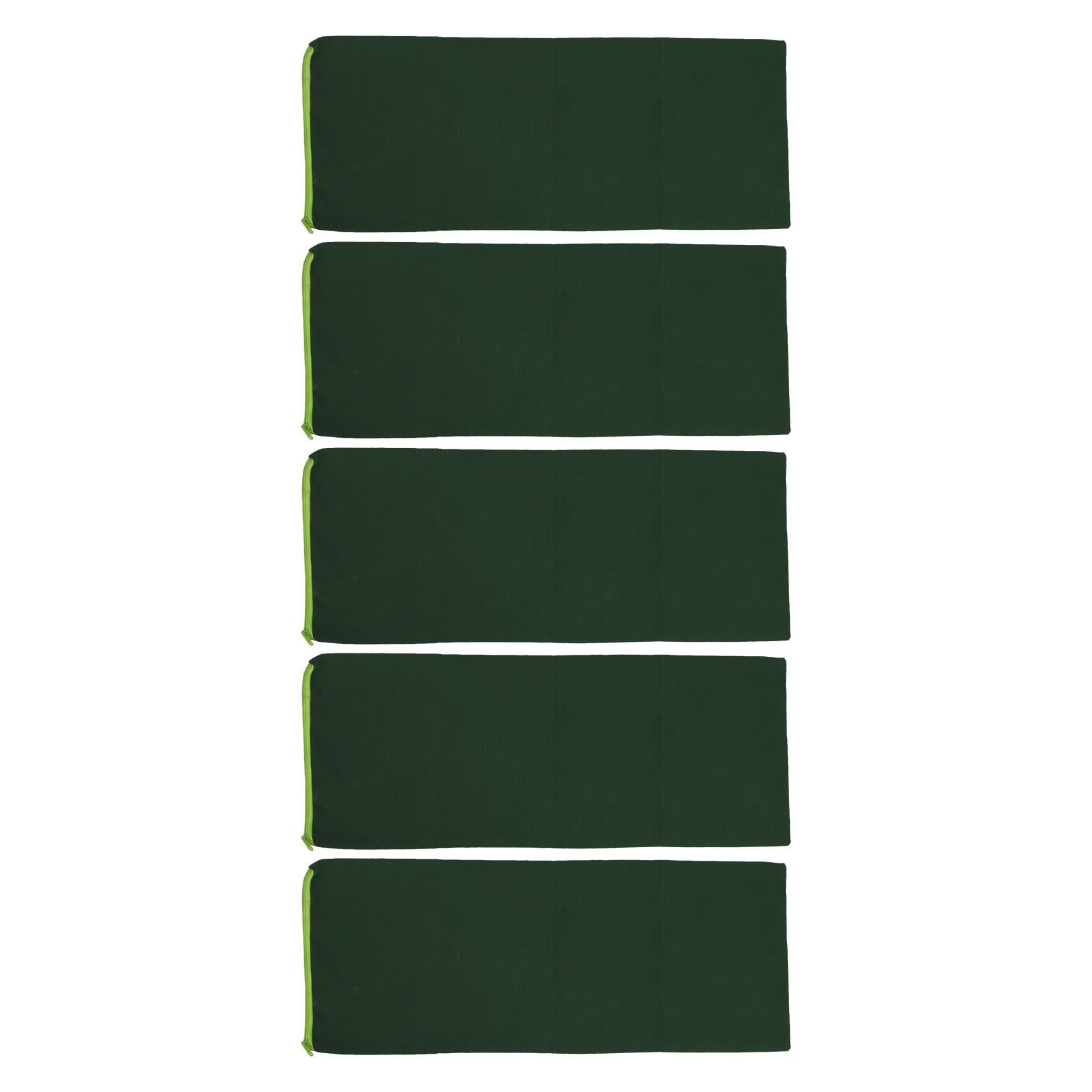 5PCS Flood Barriers Thickened Reusable Zipper Organic Silicone Flood Protection Sand Bags for Home Garage Doors Windows