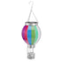 Hot Air Balloon Solar Lantern 600MAH Rainbow Color Automatic On Off Warm Light Outdoor Solar Hanging Lights for Patio Garden Porch