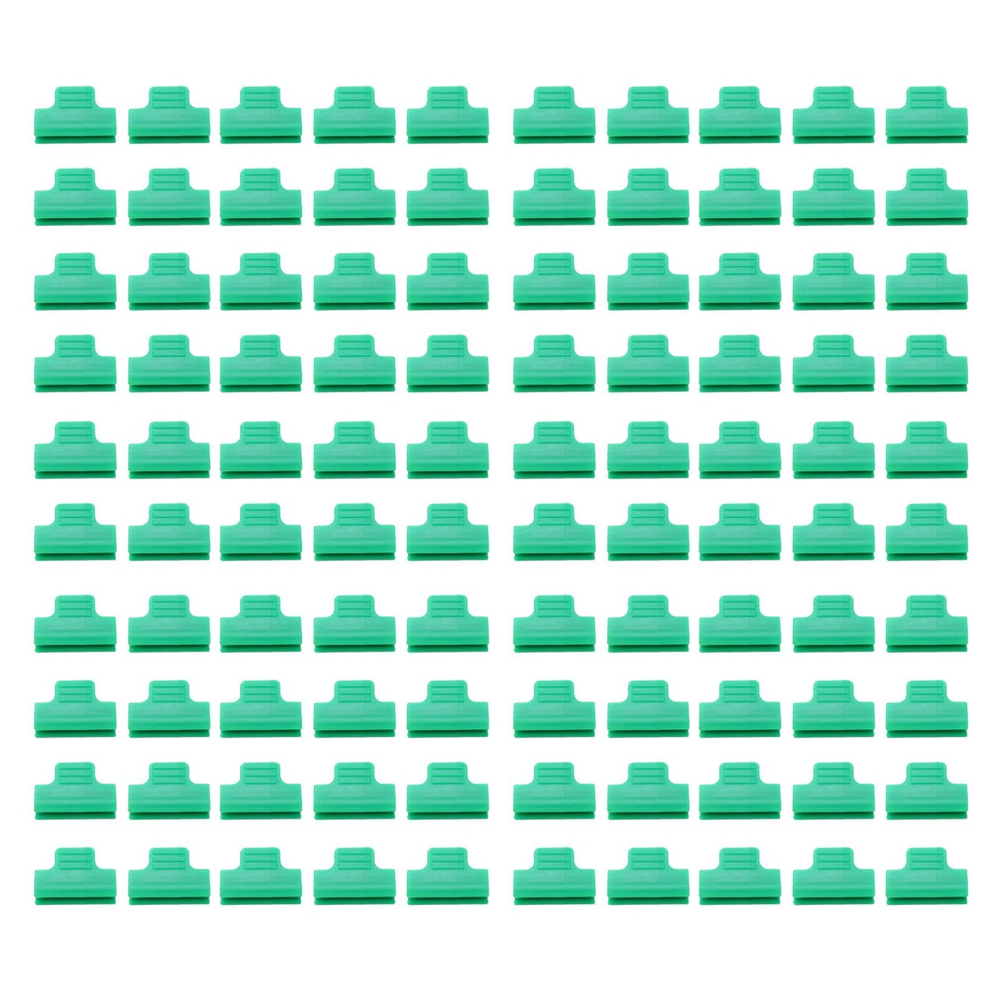 100pcs Greenhouse Clamps Film Row Cover Netting Tunnel Hoop Clip Frame Shading Net Rod Clip Greenhouse Film Clamps 8mm / 0.3in