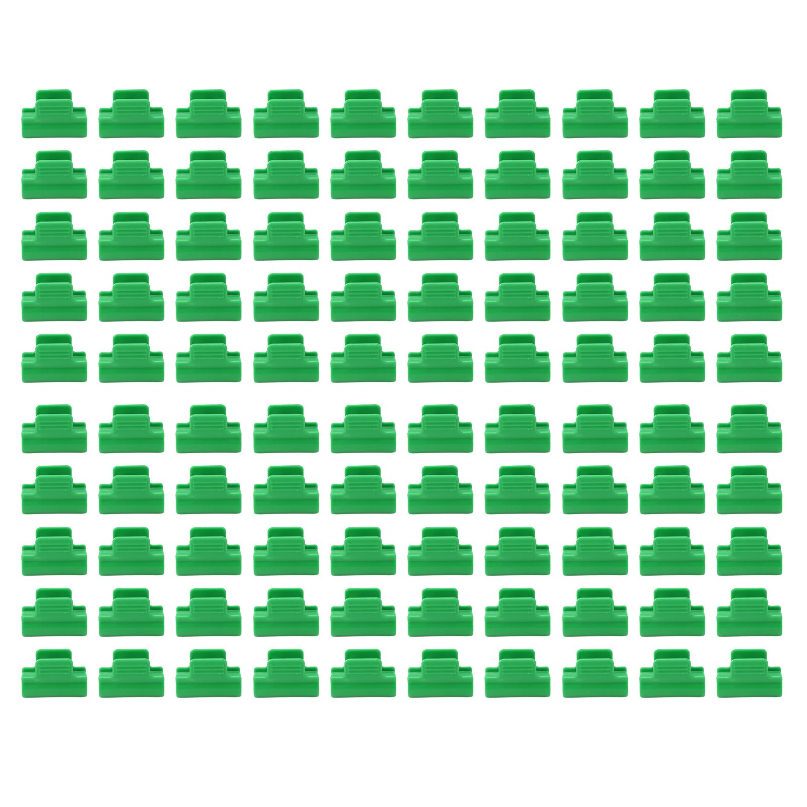 100 PCS Garden Shed Clamps Plastic Stable Versatile Film Shading Net Clips for Greenhouse 16mm/0.63in