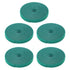 5 Rolls Plant Tie Reusable Cuttable Self Adhesive Hook and Loop Wrap Nylon Garden Strap Tree Tie for Plant Support Straightening Dark Green