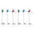 Dragonfly Clip Fake Dragonfly Pole Clips Natural Organic Concept 3D Dragonfly Garden Decor for Family Garden Potted Flowers Lawn House Statue 6Pcs