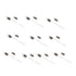 20pcs 790849 699056 Air Vane Spring Replacement Governor Spring Fix The Choke On Lawnmower