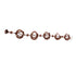 Hanging Rain Chain Metal Decorative Rotating Hollow Rain Chain for Garden Courtyard