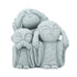 Mini Monk Buddha Statue Chinese Green Sandstone Cute Buddha Figurine 3 Little Monks Ornament for Fish Tank Aquarium Home Garden Decoration Style 3