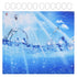Shower Curtain Polyester Fiber Waterproof Colorful Printing with 12pcs Hook for Home Bathroom150x180cm