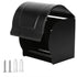 Tissue Holder Wall Mounted Space Aluminum Waterproof Tissue Box Paper Towel Shelf Holder
