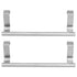 2Pcs Stainless Steel Hanging Towel Rack No Punch Bathroom Hanger for Home Hotel Apartment36CM