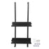 Wall Shower Shelf Large Space Metal Hanging Shower Organizer Rack with Suction Cup for Bathroom Toilet Type A Double Layer